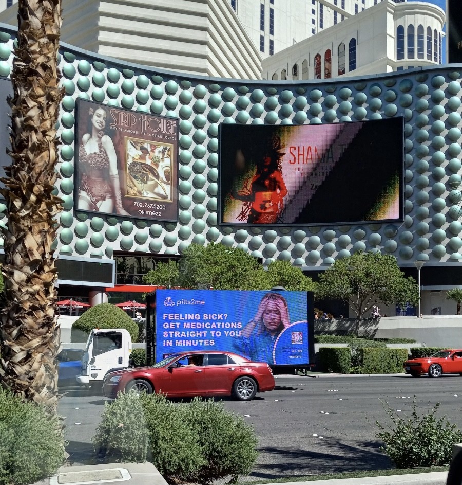 Billboard, Las Vegas Strip (Planet Hollywood)