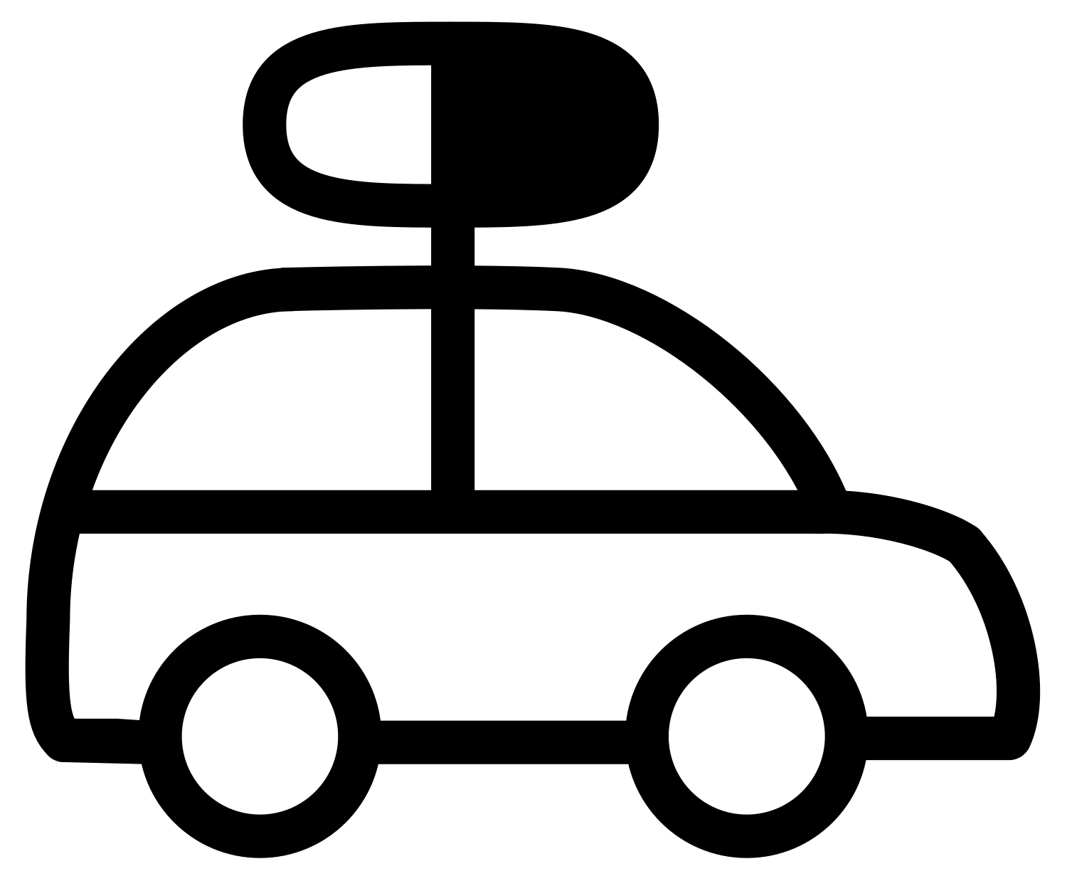 Icon, black version